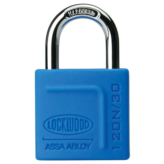 Lockwood 30mm Alloy Silicon Padlock - Brass - Weather Resistant - Durable - Auzzistore