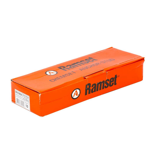 Ramset Chemset Anchor Stud - 16mm x 190mm - Galvanised - 10 Pack - Auzzistore