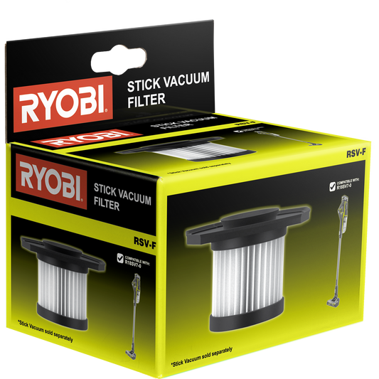 Ryobi Stick Vacuum Filter - 84mm x 59mm x 112mm - Easy to Install – view 2