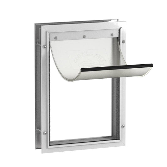 Hakuna Pets Large Aluminium Pet Door 280mm W 405mm H Durable Design - Auzzistore