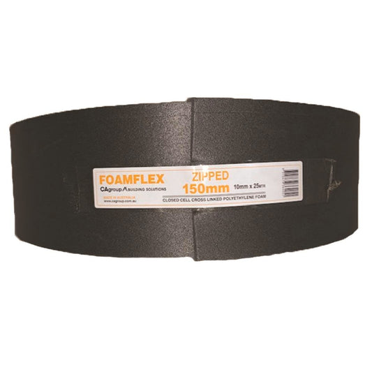 Cagroup Foam Expansion Joint - 150mm x 25m - Polyolefin - Non Absorbent - Auzzistore