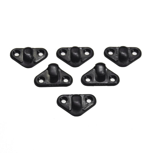 Goliath Plastic Rope Hook - 6 Pack - Plastic - Lightweight - Auzzistore