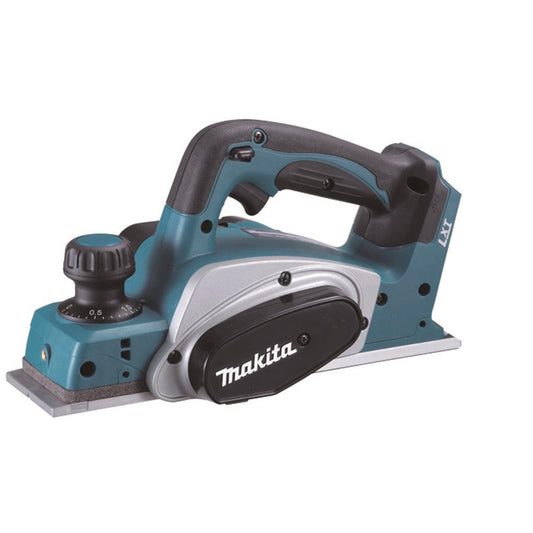 Makita 18V Planer DKP180Z - 82mm - Teal/Black - Precision Planing Tool