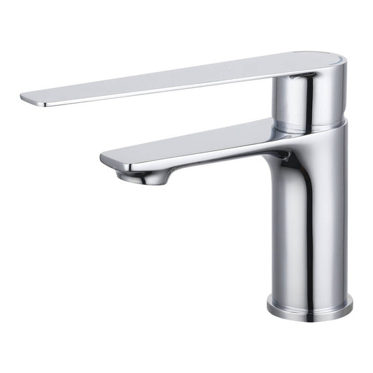 Evekare Chrome Extended Lever Basin Mixer - 180mm x 180mm x 75mm - Accessible Design