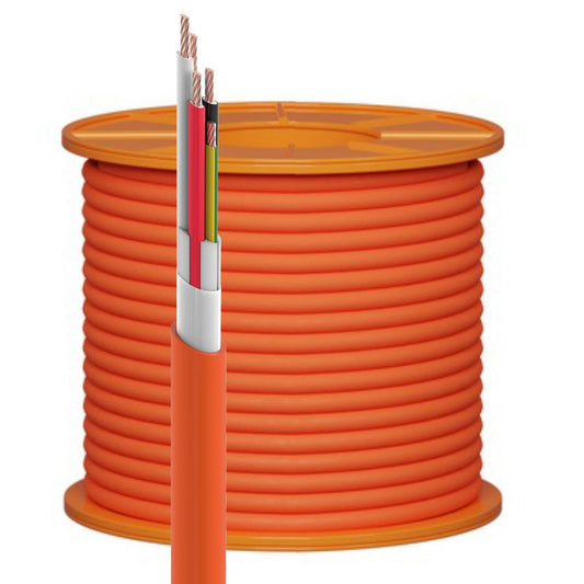 Deta 20m 32A TPS 4.0mm 4 Core E 3 Phase Cable - Orange - EV Charger Use - Auzzistore