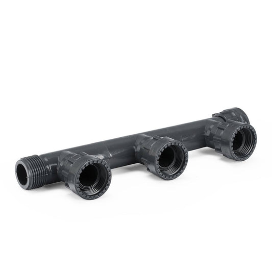 Holman 25mm Manifold - 3 Way - PVC - UV Resistant - Auzzistore