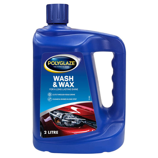 Selleys Polyglaze Wash Wax - 2L - Streak-Free Shine & Clean