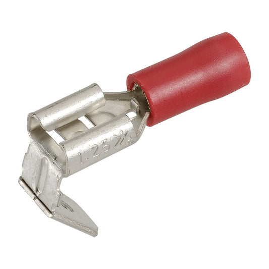 Narva 2-Way Connector Red 6.3x0.8mm Flared Vinyl Insulated 10 Pack