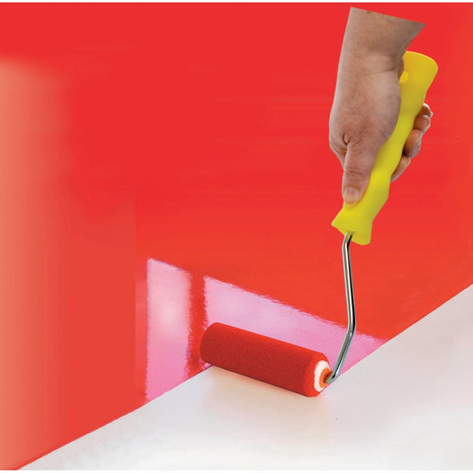 Uni Pro Mini Roller Set - 100mm x 9mm - High Density Foam - Smooth Surfaces – view 2 - Auzzistore