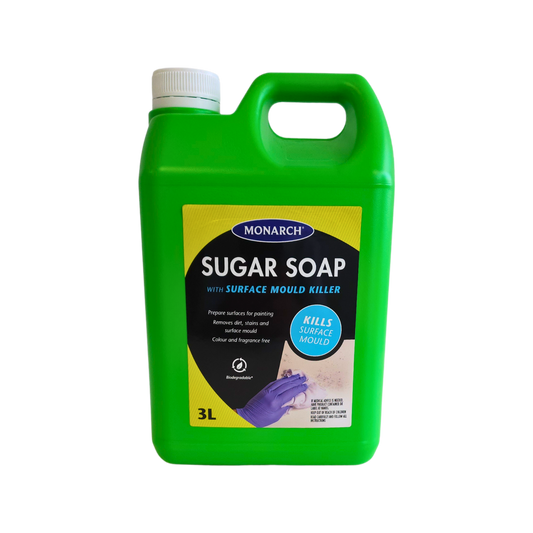 Monarch Sugar Soap - 3L - Liquid - Mould Remover - Auzzistore