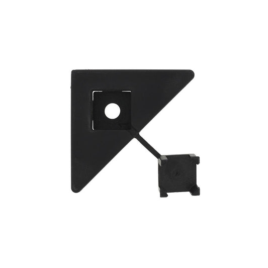 Jack Matrix Diamond Clips - 12 Pack - Charcoal - Plastic - Auzzistore