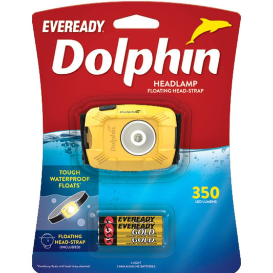 Eveready 350L Dolphin Headlamp - 350 Lumen - Waterproof - 120m Beam Distance - Auzzistore