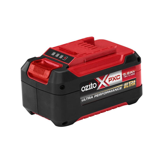 Ozito Ultra Battery Pack - 18V 5.2Ah - Plastic - No Memory Effect