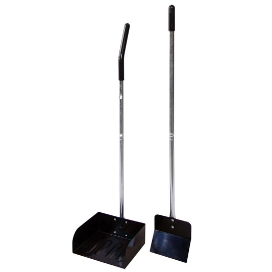 Pet Waste Scooper - Long Handle Shovel & Pan - Durable Steel - 1kg – view 2