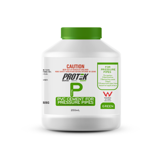 Protek PVC Cement - 250ml - Green - High Pressure Use - Auzzistore