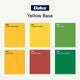 Dulux Interior Paint Wash Wear Low Sheen - Bold Yellow - 1L - 1.41kg - Washable, Stain Resistant