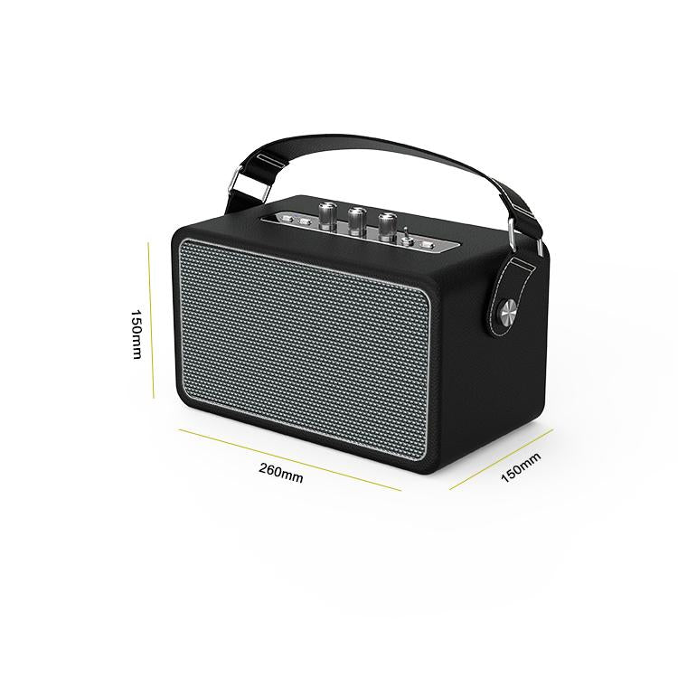 Guitar Amp Style 2.0 Active Bluetooth Speaker (Black)