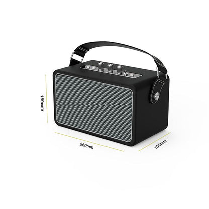 Guitar Amp Style 2.0 Active Bluetooth Speaker (Black)
