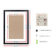 3 PCS Photo Frame Wall Set A3 Picture Home Decor Art Gift Present Black | Auzzi Store