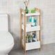 3-Tier White Storage Bathroom Shelf | Auzzi Store