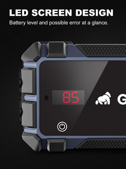 Gorilla 20,000mAh IP65 Water Resistant Jump Starter Kit