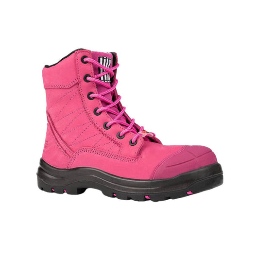 Shewear Achieves Hot Pink Womens Safety Workboots Size 5 - Lightweight - Comfortable