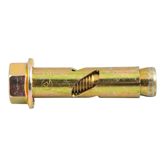 Ramset DynaBolt Plus 20mm Hex Nut Gold Zinc Plated Secure Anchor - Auzzistore