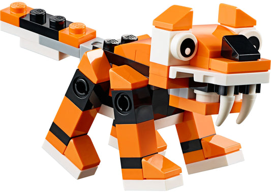 LEGO 30285 Tiger - Creator Polybag Set (Instructions) – view 2 - Auzzistore