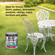 White Knight Rust Guard Epoxy Enamel Paint 250ml Flame Red - UV Resistant, Durable
