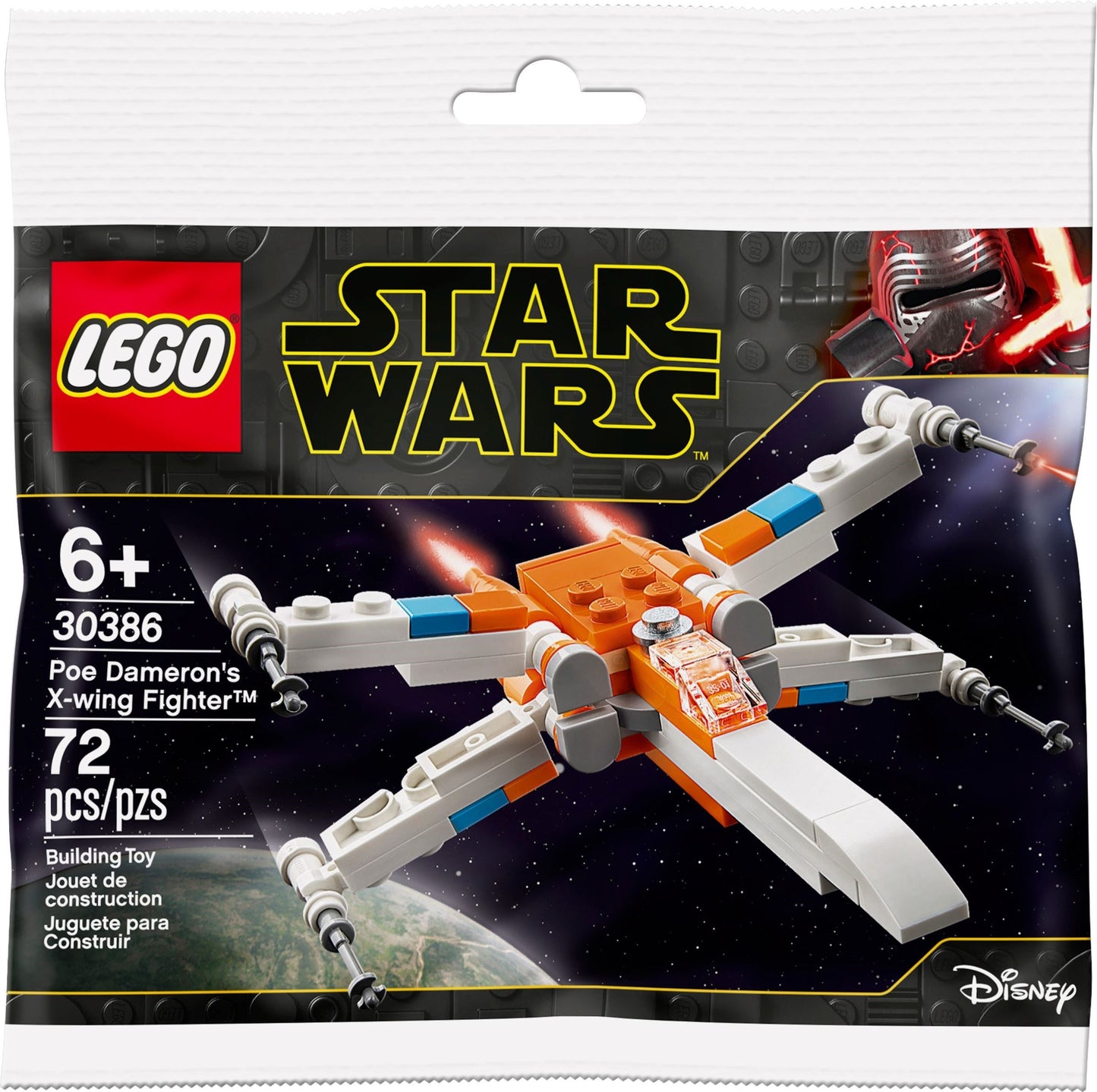 LEGO 30386 Poe Dameron's X-wing Fighter - Star Wars Mini Set