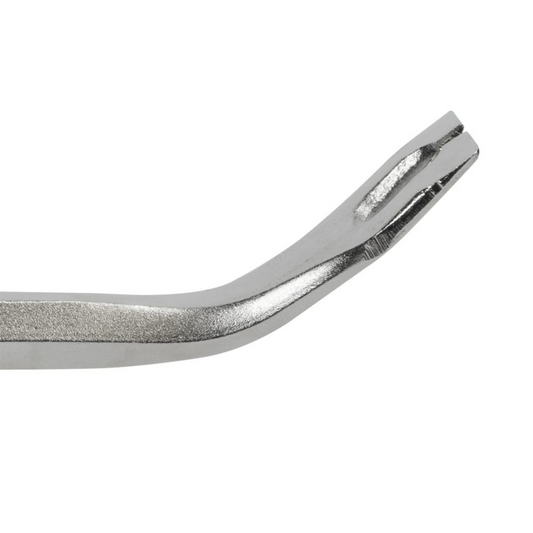 Hanwood Skirting Pry Bar - 240mm - High Carbon Steel - Nickel Plated - Moulding Removal Tool – view 2 - Auzzistore
