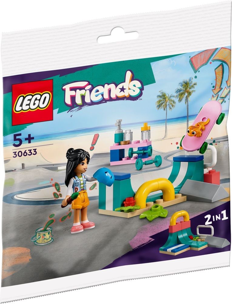 LEGO Friends Skate Park 30633 & Police Bicycle Training 30638 Polybag