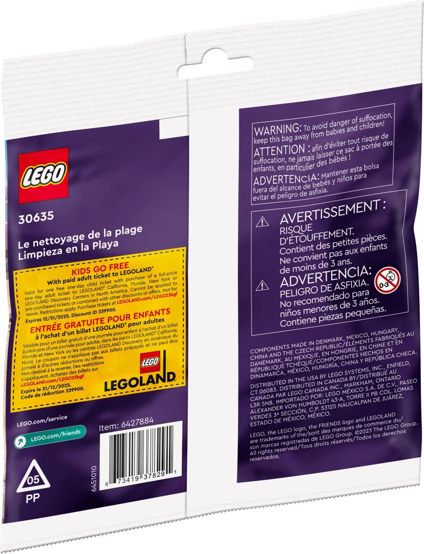 LEGO Friends 30635 Beach Clean-Up Polybag
