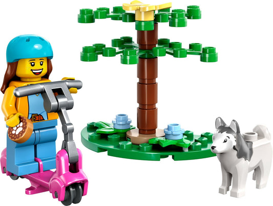 LEGO City 30639 Dog Park and Scooter Playset - Auzzistore