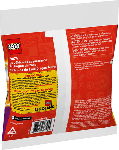 LEGO 30674 Zane’s Dragon Power Vehicles Ninjago Polybag