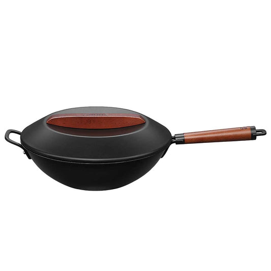 SANHO Nonstick Iron Wok 32cm – view 2 - Auzzistore