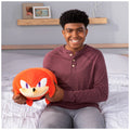 Club Mocchi-Mocchi Mega Sonic Knuckles Plush Assortment - Soft & Huggable Sonic the Hedgehog Character Plush Toys