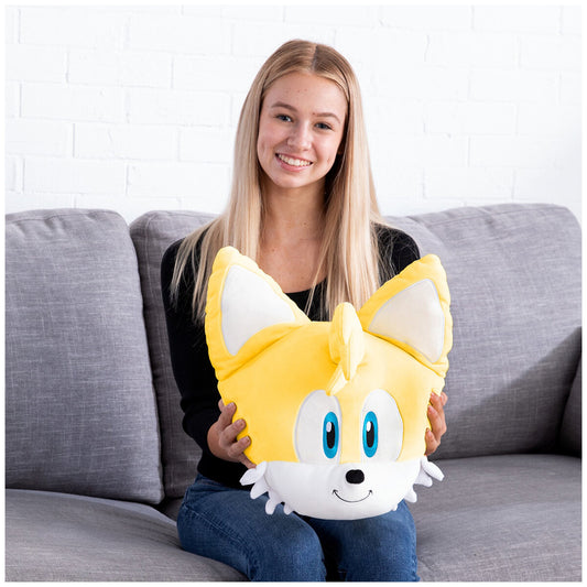Club Mocchi-Mocchi Mega Sonic Tails Plush Assortment - Soft & Huggable Sonic the Hedgehog Toy - Auzzistore
