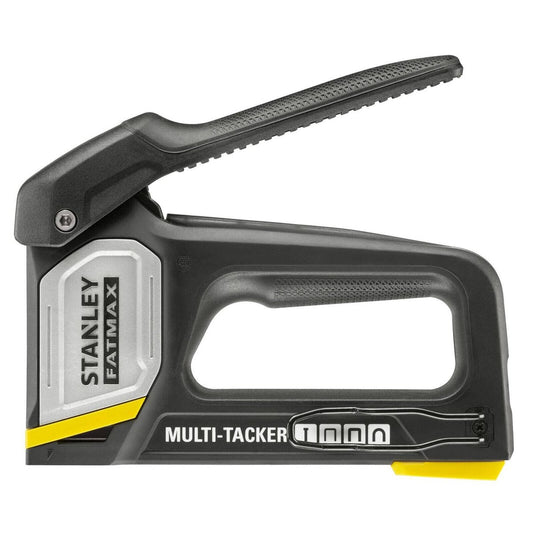Stanley Fatmax 4in1 Multi Function Tacker - 170mm x 40mm x 270mm - Easy Squeeze Handle - Anti-Jam Mechanism - Auzzistore