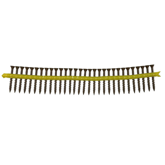 Simpson Strong Tie Quikguard Collated Decking Screw 10g x 50mm - 500 Pack - Corrosion Resistant - Auzzistore