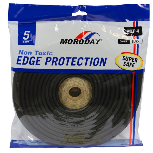 Moroday 5m Black Self Adhesive Edge Protector Roll NBR 25mm Easy Install - Auzzistore