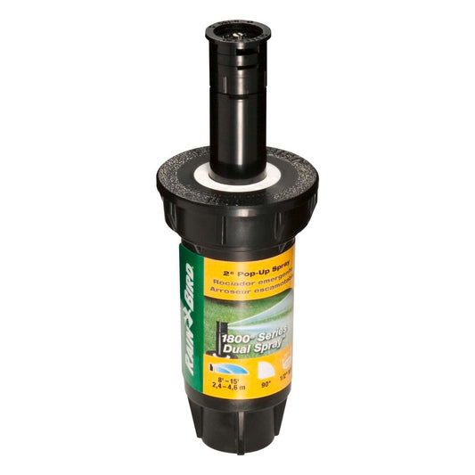 Rain Bird 1802 Dual Spray Quarter Pattern 2 In Pop-Up Spray Head - Auzzistore