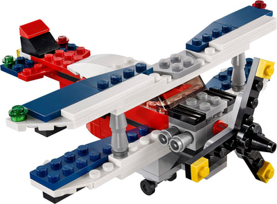 LEGO 31020 Twinblade Adventures 3-in-1 Airplane, Biplane, Helicopter