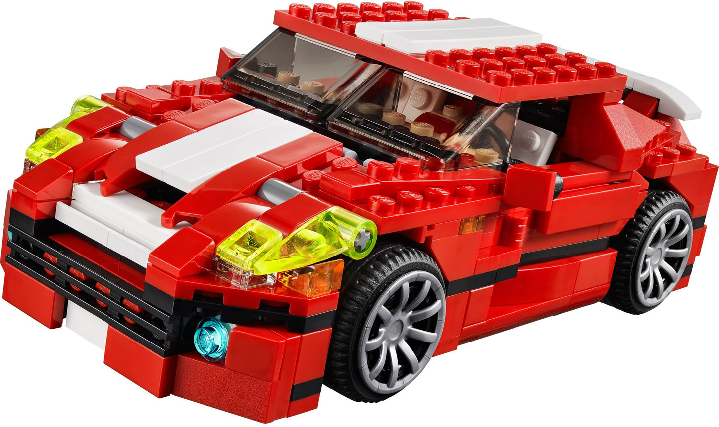 LEGO 31024 Roaring Power 3-in-1 Sports Car, Dino, Seaplane