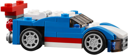 LEGO 31027 Blue Racer 3-in-1 Sports Car, Snowplow, Buggy