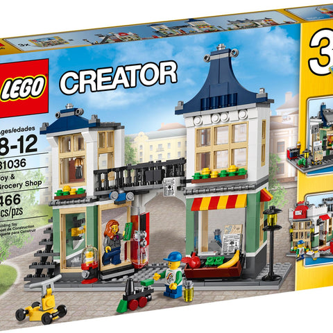 LEGO 31036 3-in-1 Toy & Grocery Shop, Post Office, or Newsstand - Auzzistore