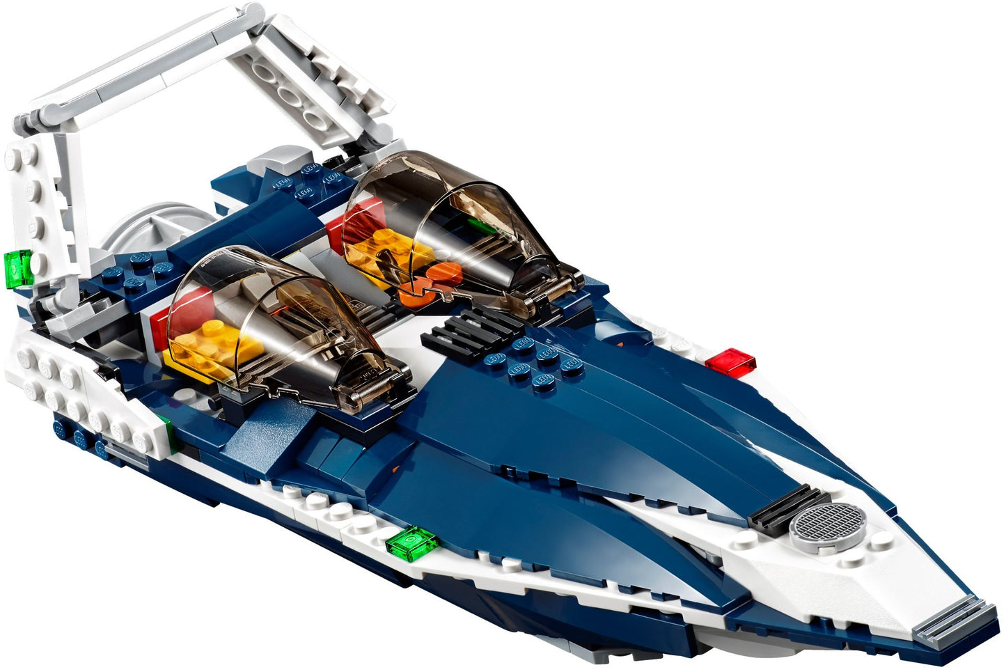 LEGO 31039 Blue Power Jet 3-in-1 Airplane, Helicopter, Hovercraft