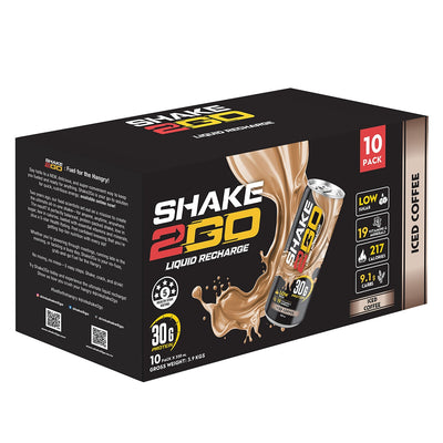 Shake 2 Go Chocolate Protein Drink 10 x 350ml Convenient