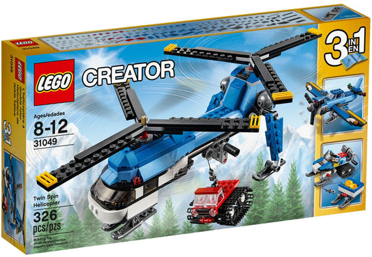 LEGO 31049 Twin Spin Helicopter 3-in-1 Building Set