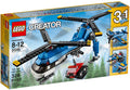 LEGO 31049 Twin Spin Helicopter 3-in-1 Building Set